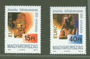 Hungary #3344-45  Single (Complete Set)