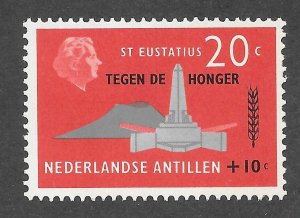 Netherlands Antilles Scott B58 MNHOG - 1963 FAO Freedom from Hunger Campaign