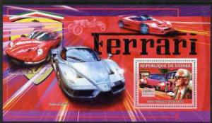 GUINEA GUINEE SHEET MNH CARS FERRARI