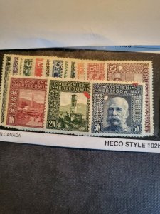 Stamps Bosnia & Herzegovina 30-45 hinged