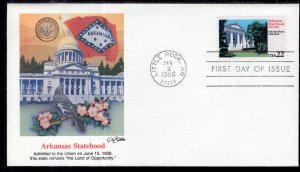 US 2167 Arkansas Statehood Fleetwood U/A FDC