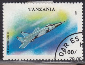 Tanzania 1164 Aircraft 1993