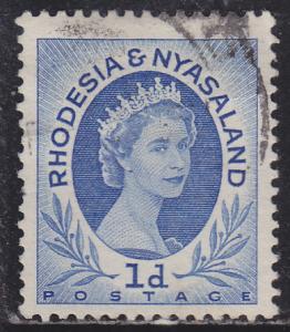 Rhodesia & Nyasaland 142 Queen Elizabeth II 1954