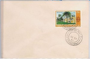 40138 - TRINIDAD & TOBAGO postal history COVER with nice postmark: CAP DE VILLE
