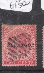 Malaya Selangor SG 43 VFU (5diu) 