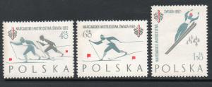 Poland #1046-1048 Mint Never Hinged E517
