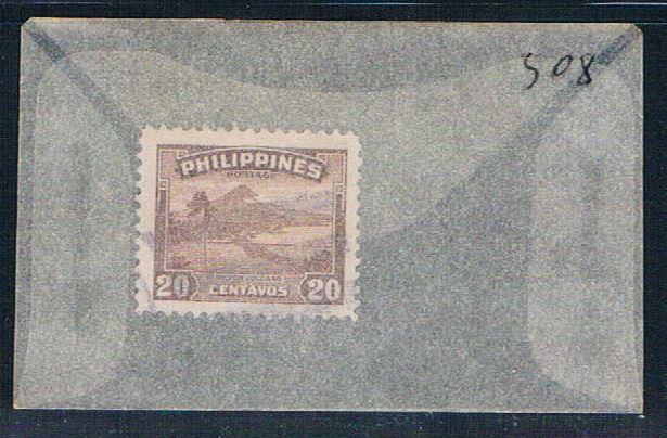 Philippines 508 Used Mayon Volcano 1947 (P0175)