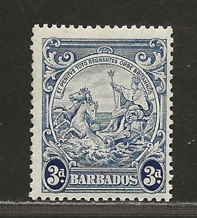 BARBADOS SC# 197A   FVF/MOG