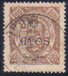 Macau 1902 Surcharge 6a on 100a P13-5 FU