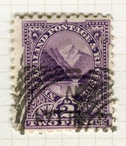 NEW ZEALAND;   1900-1 Wmk. Perf 11 pictorial issue used 2d.  Shade