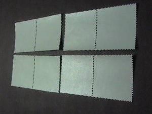 GREAT BRITAIN # 2645-2652(2646a,2648a,2650a,2652a)-MNH-COMPLETE SET PAIRS-2009