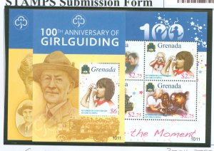 Grenada #3754-3755 Mint (NH) Souvenir Sheet (Scouts)