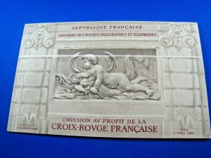 FRANCE  1952 -  SCOTT # B274a - COMPLETE RED CROSS BOOKLET  -  MNH     (Hf19)