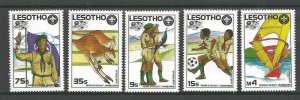 1987 Lesotho World Boy Scout Jamboree Australia soccer football