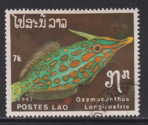 Laos 821 Oxymocanthus Longirostris 1987