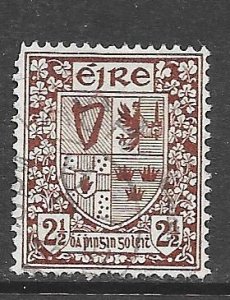 Ireland 110: 2.5p Coats of Arms, used, F-VF