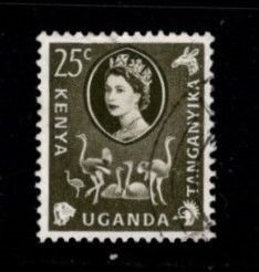 Kenya, Uganda, Tanzania - #124 Ostriches - Used