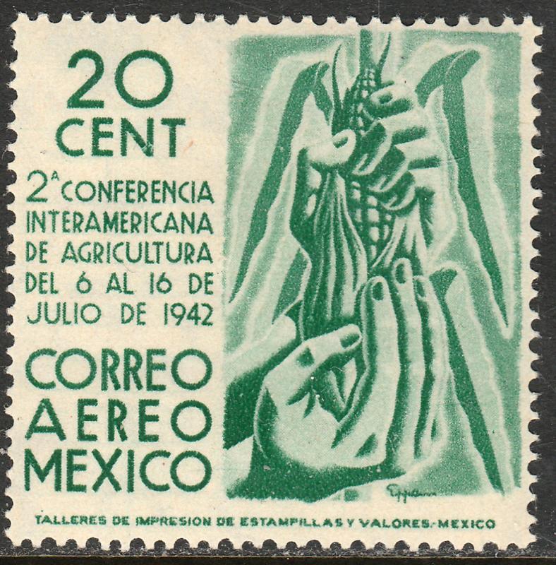 MEXICO C126, 20c Agricultural Conference. UNUSED, H OG.