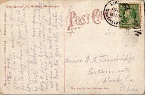 United States Ohio South Lima Sta. Lima 1909 numeral duplex  DPO  PC  Some ed...