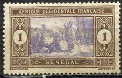 Senegal; 1914: Sc. # 79: *-/MH Single Stamp