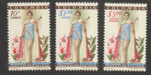 Colombia - 1959 - SC 697,C317-18 - NH - Complete set