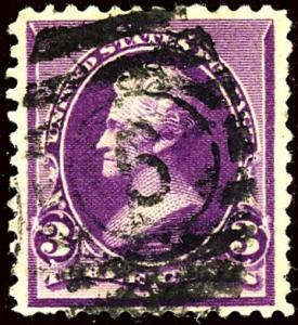 U.S. #221 Used VF 