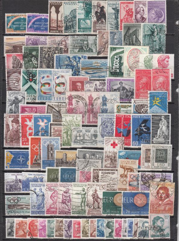 Italy - 880+ different stamp collection