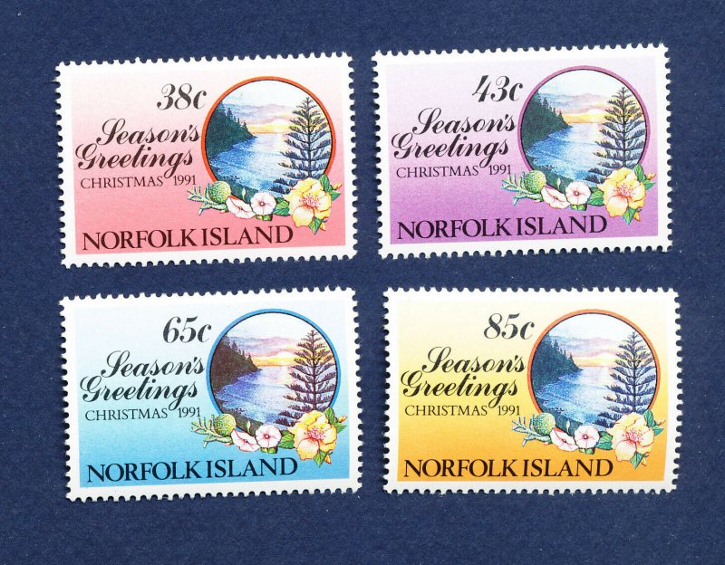 NORFOLK ISLAND - 510-513  - VF MNH - Christmas - 1991