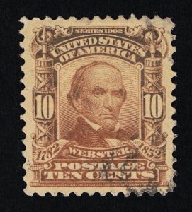 EXCELLENT GENUINE SCOTT #307 USED 1903 RED BROWN PSE CERT GRADED F-VF 75 #21786