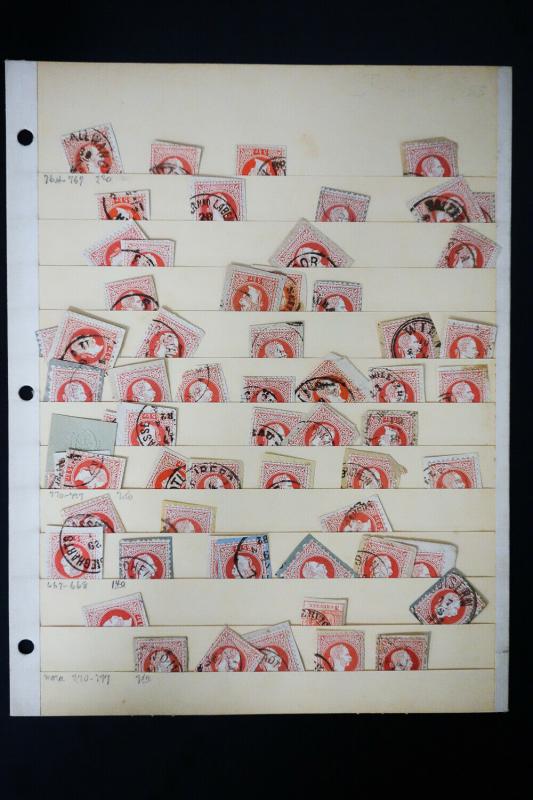 Austria 5Kr Stamp Collection Lot of 500+