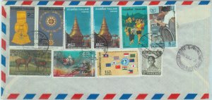 84668 - THAILAND - POSTAL HISTORY - EXPRESS AIRMAIL COVER - Disability MEDICINE