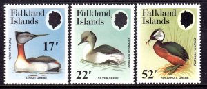 Falkland Islands 1984 Birds Complete Mint MNH Set SC 408-410