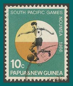 Papua New Guinea 1966 South Pacific Games, 10c used  #226,SG98