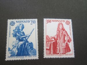 Monaco 1985 Sc 1464-5 set MNH