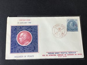 Nehru indian post offices 1965 FDC stamps covers set  Ref  R28356 