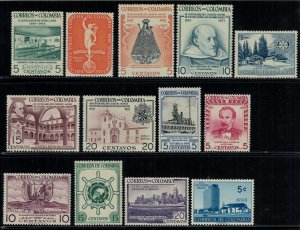 Colombia #627-39*  CV $5.25