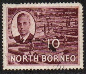 North Borneo Sc #250 Used