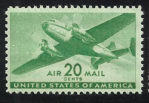 C29 20c MNH VF Centering