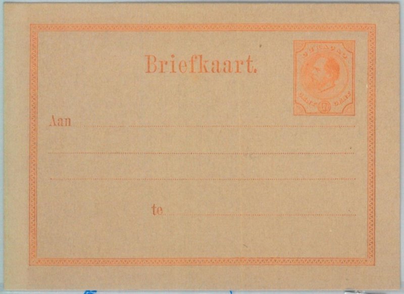 82089 - CURACAO - POSTAL HISTORY -  Postal Stationery Card 12 1/2 cents
