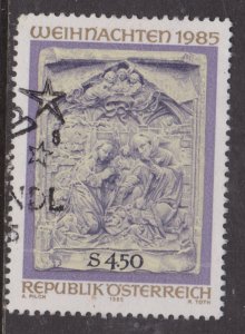 Austria 1985 Christmas Fine Used SG 2072 cancel VGC
