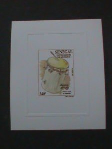 SENEGAL STAMP:1997-SC#1293 MUSICAL INSTRUMENT-DIOUNG DIOUNG DELUXE PROOF-SHEET