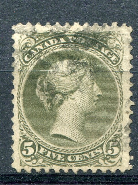 Canada #26  Used VF   Lakeshore Philatelics