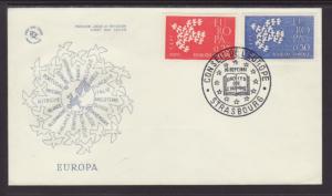 France 1005-1006 Europa U/A FDC