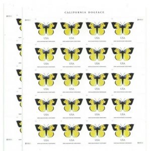 California Dogface Butterfly Forever stamps
