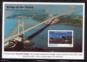 Micronesia 256 MNH, Revision of Hong Kong to China Souvenir Sheet from 1997.