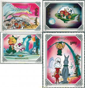 50015 MNH MONGOLIA 1991 LOS JETSON