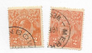 Australia #27a Used - Stamp - CAT VALUE $2.50 PICK ONE