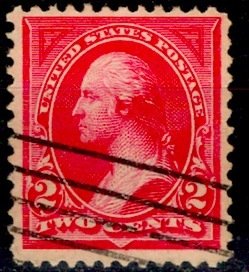 U.S.A.; 1894; Sc. # 250b; O/Used Single Stamp