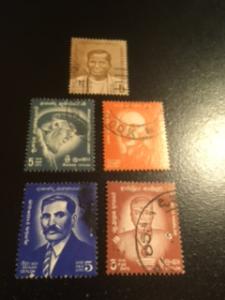 Ceylon sc 456-460 uhr comp set