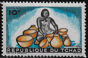 Chad #96 MNH Stamp - Pottery Maker